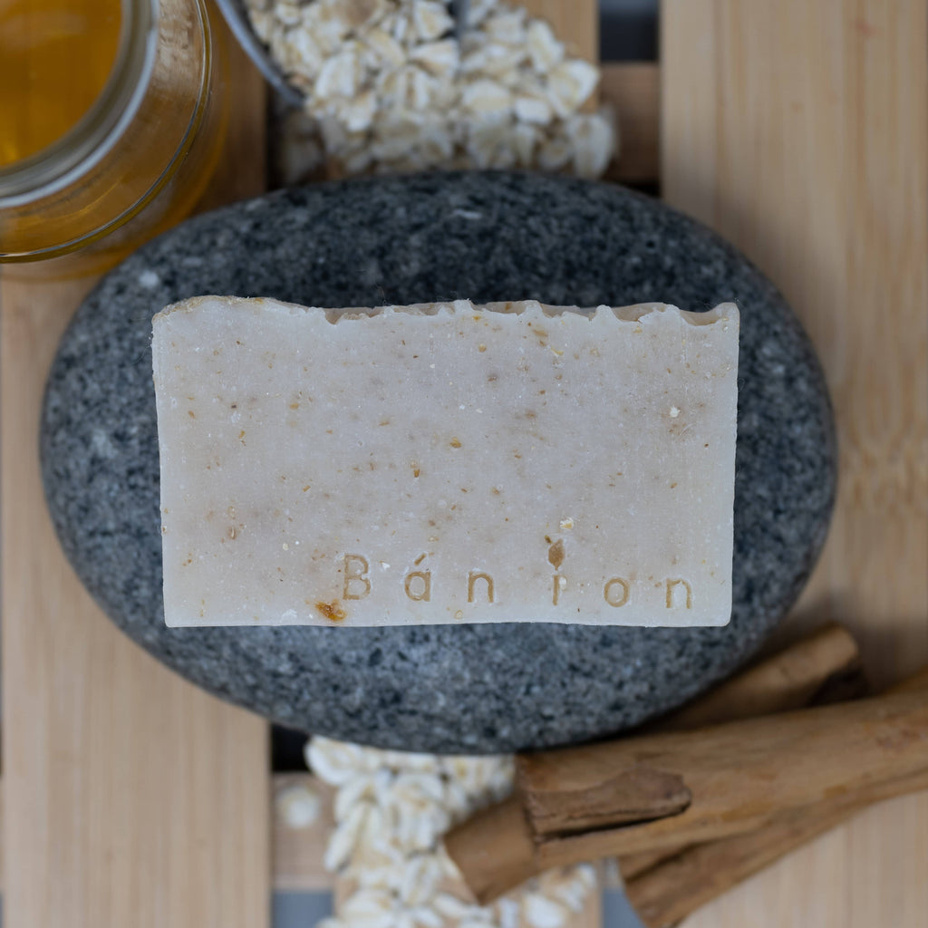 Cinnamon, Honey & Oats 100g - Cold Process Soap Bar - Clearstone
