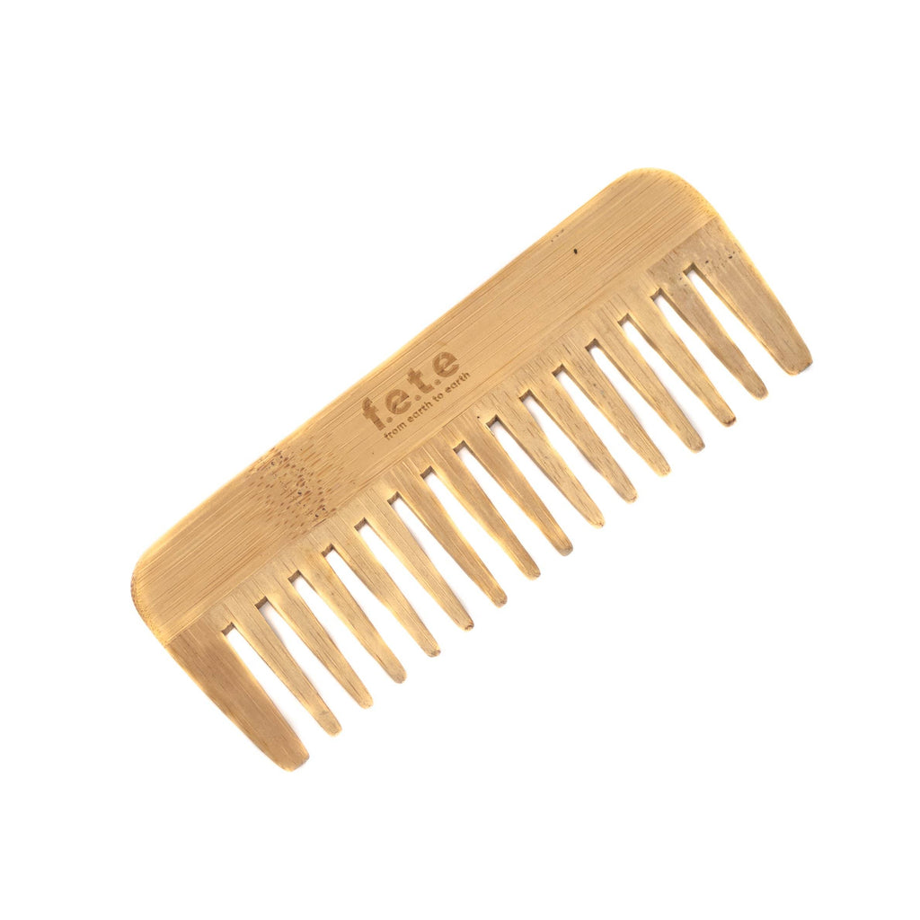Wide Toothed Bamboo Comb - Clearstone