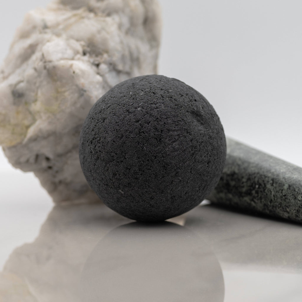 Volcanic Lava Salt Bomb 8cm - Bath Bomb - Clearstone