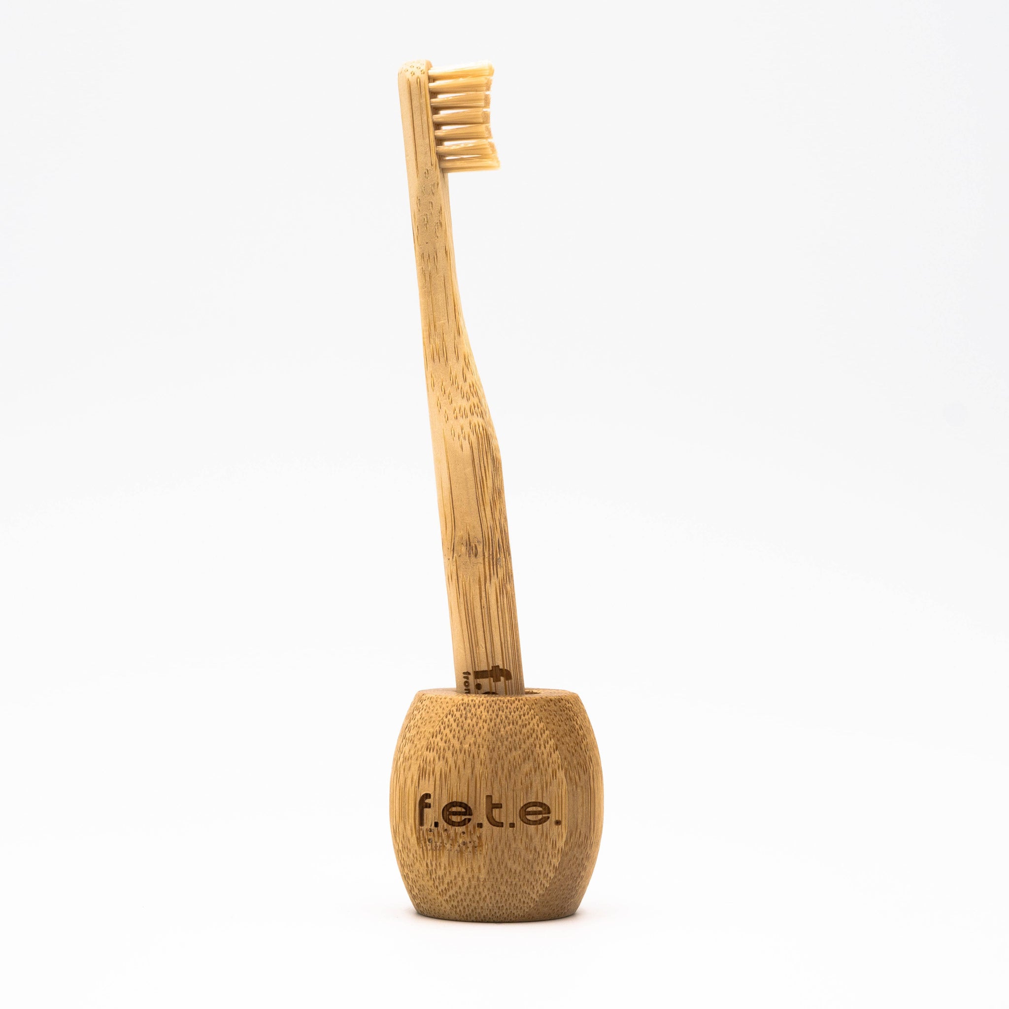 Toothbrush Stand - Bamboo | f.e.t.e - Clearstone